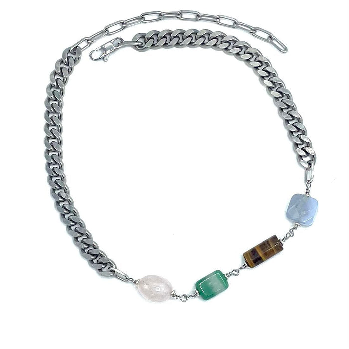 SEASONS & STONES CHOKER ~ VERNAL