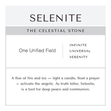 Load image into Gallery viewer, Selenite Earrings Brass
