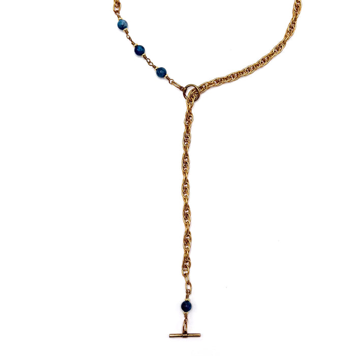 APATITE TOGGLE BRASS CABLE