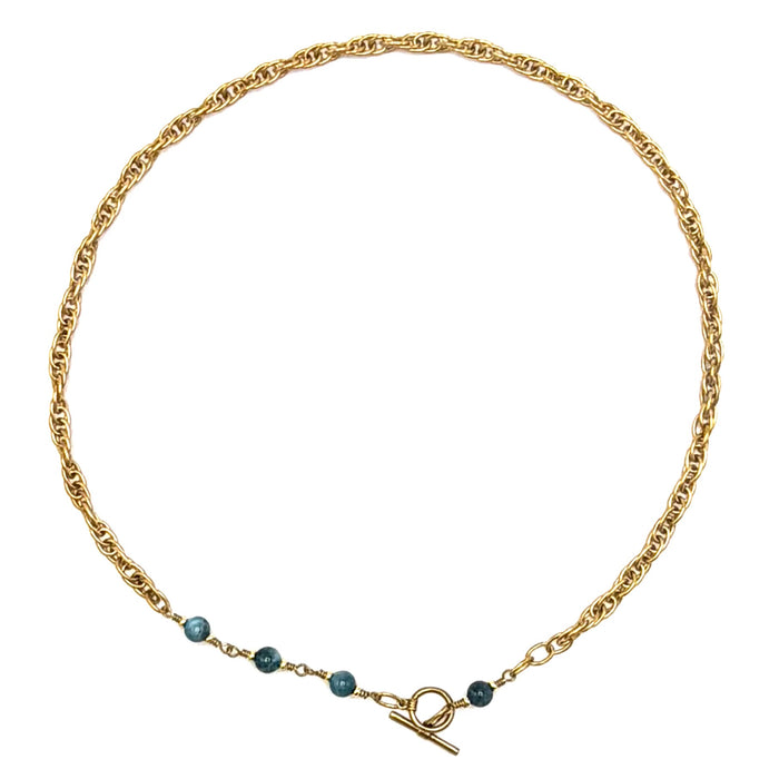 APATITE TOGGLE BRASS CABLE
