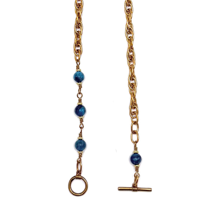 APATITE TOGGLE BRASS CABLE