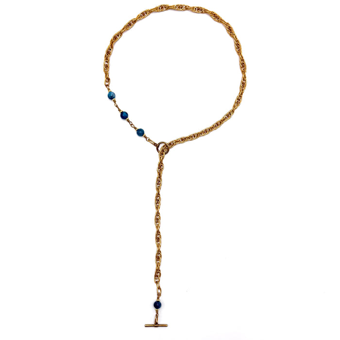 APATITE TOGGLE BRASS CABLE