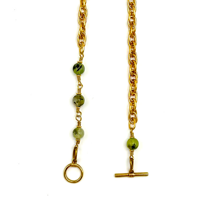 PREHNITE TOGGLE BRASS CABLE