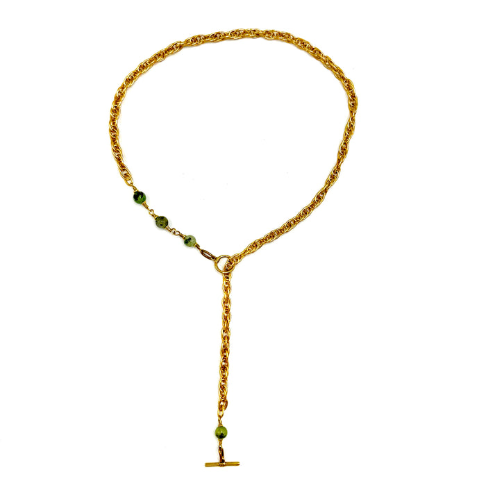 PREHNITE TOGGLE BRASS CABLE