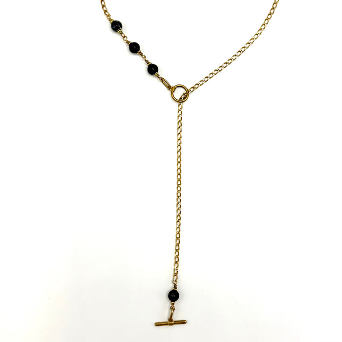 IOLITE TOGGLE BRASS FINE CURB