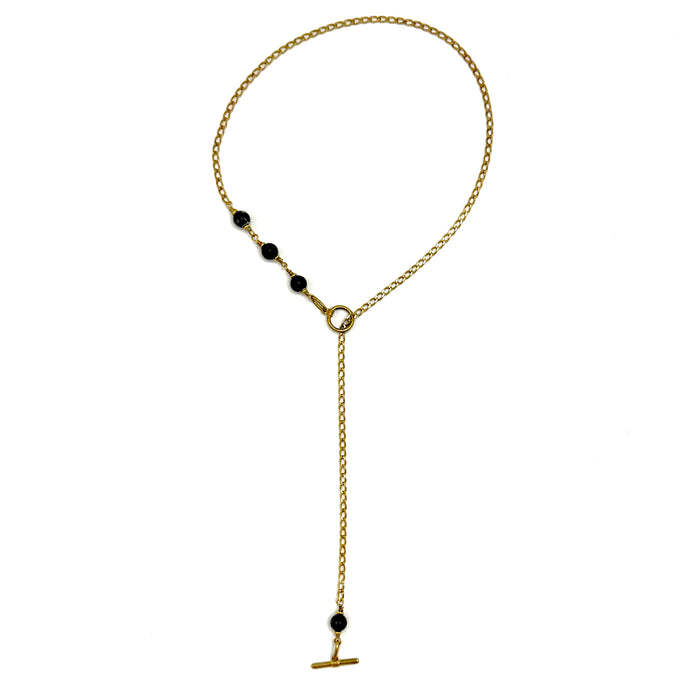 IOLITE TOGGLE BRASS FINE CURB