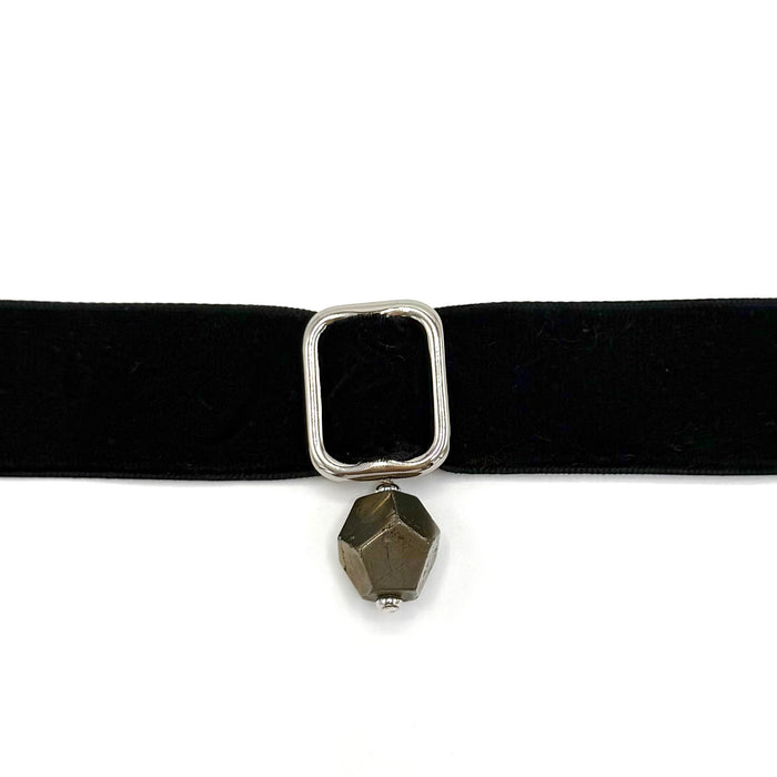 PYRITE + JET RIBBON