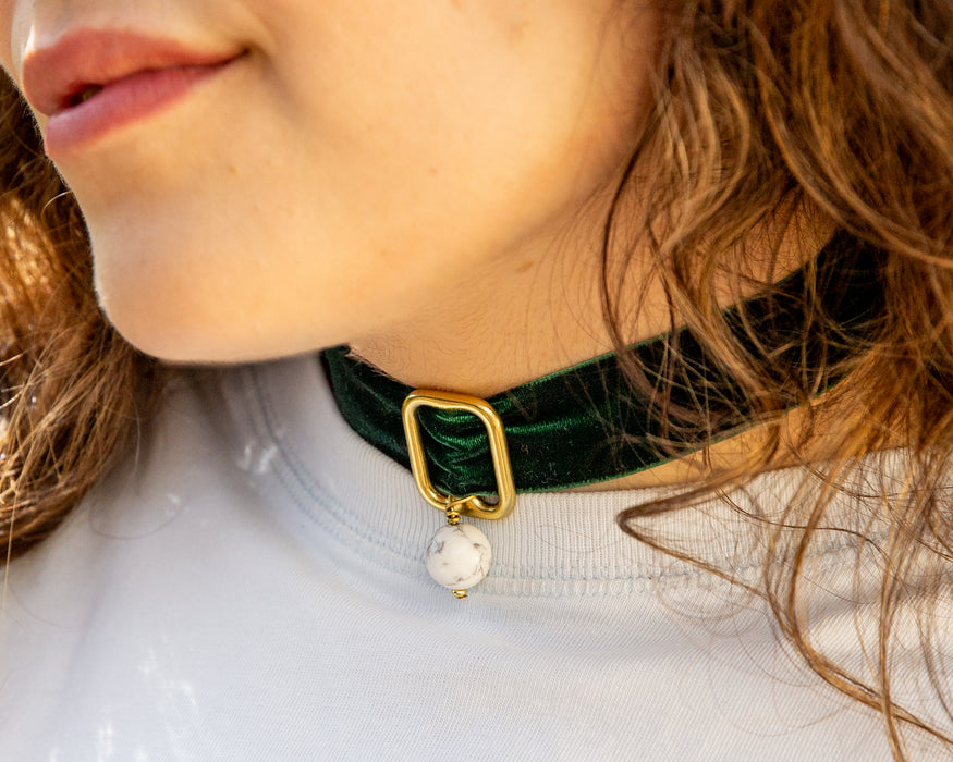 HOWLITE + FOREST RIBBON