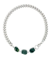 Load image into Gallery viewer, Jade Necklace Stainless Steel Curb Chain
