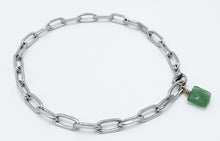 Load image into Gallery viewer, Aventurine Anklet Stainless Steel Chain
